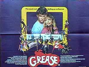 Grease 2 UK Quad Poster