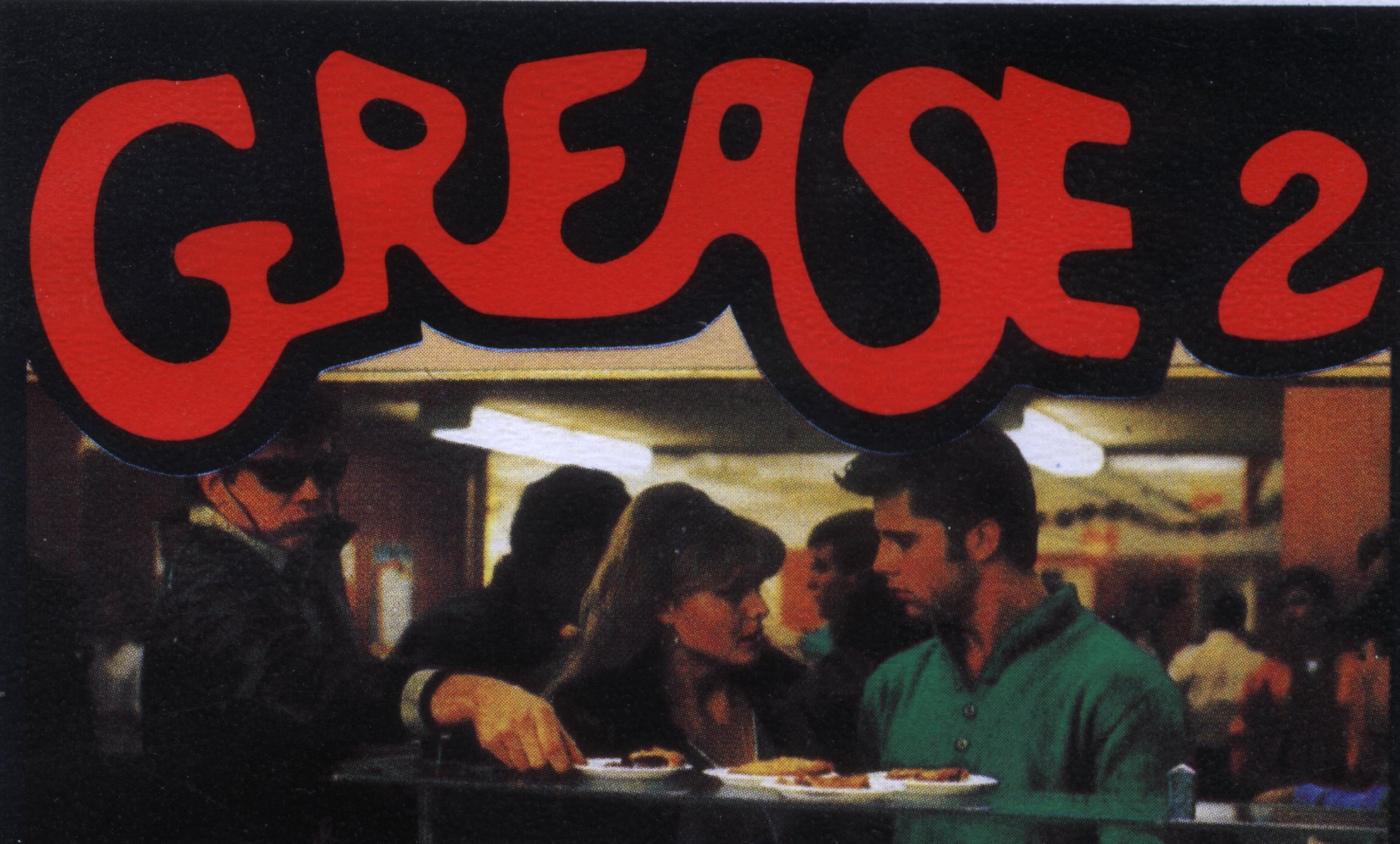Grease 2 VHS (UK - Back)