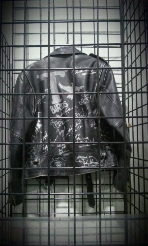 Collectable and Autographed 'Grease 2' T-Bird Jacket